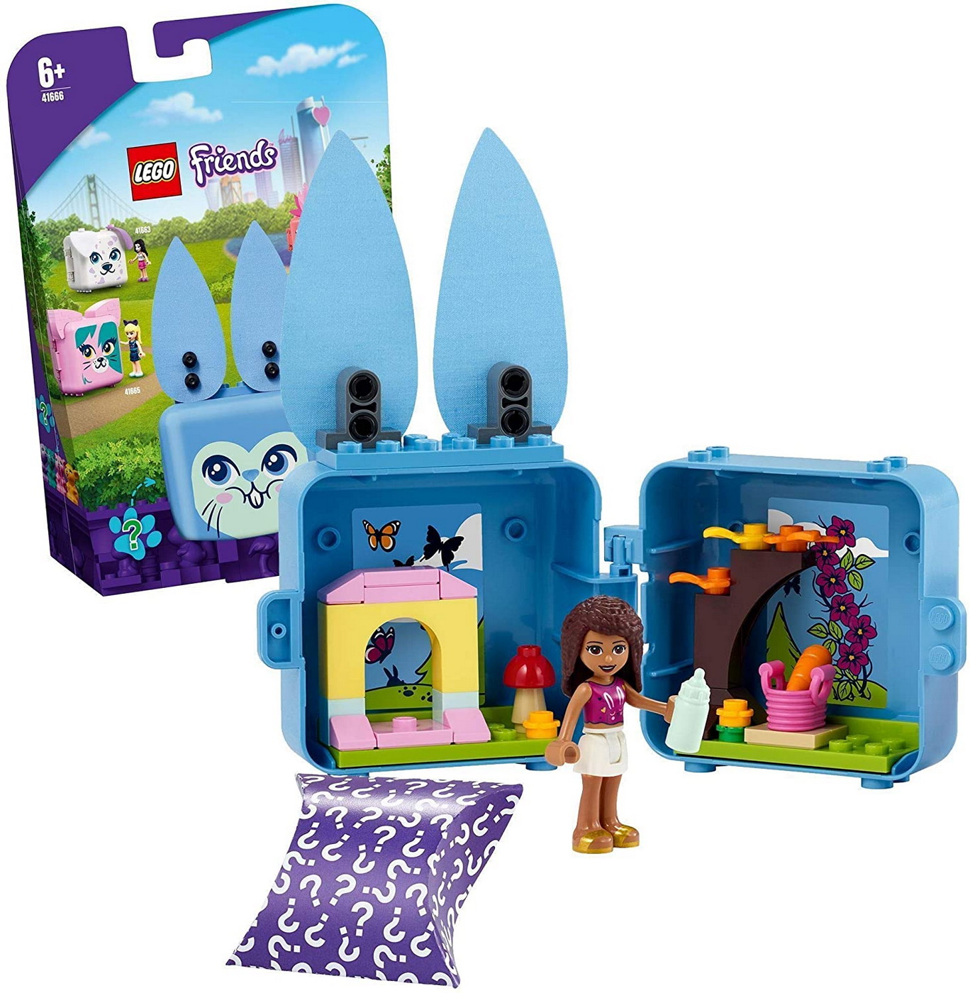 LEGO Friends Cubul Iepuras Al Andreei 41666