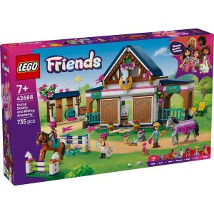 LEGO FRIENDS GRAJD DE CAI SI ACADEMIE DE ECHITATIE 42688