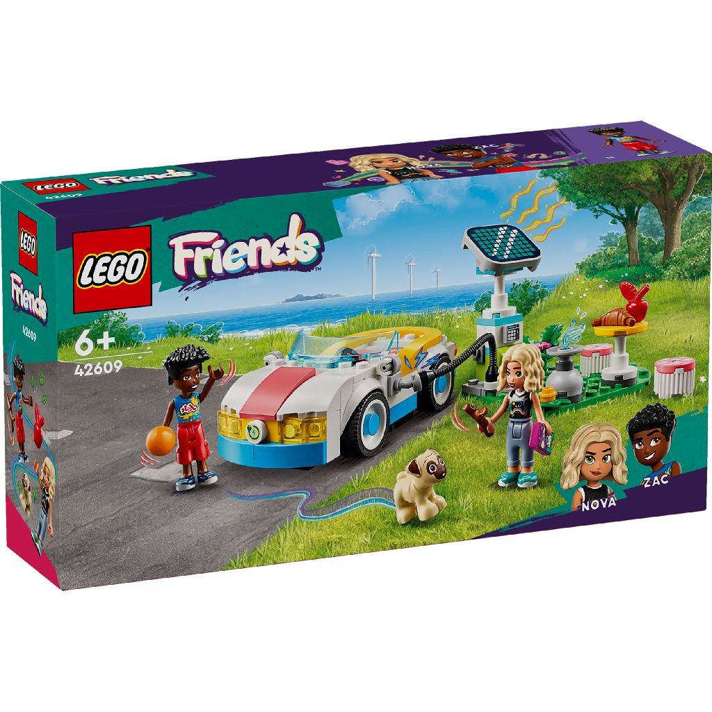 LEGO Friends Masina Electrica Si Incarcator 42609