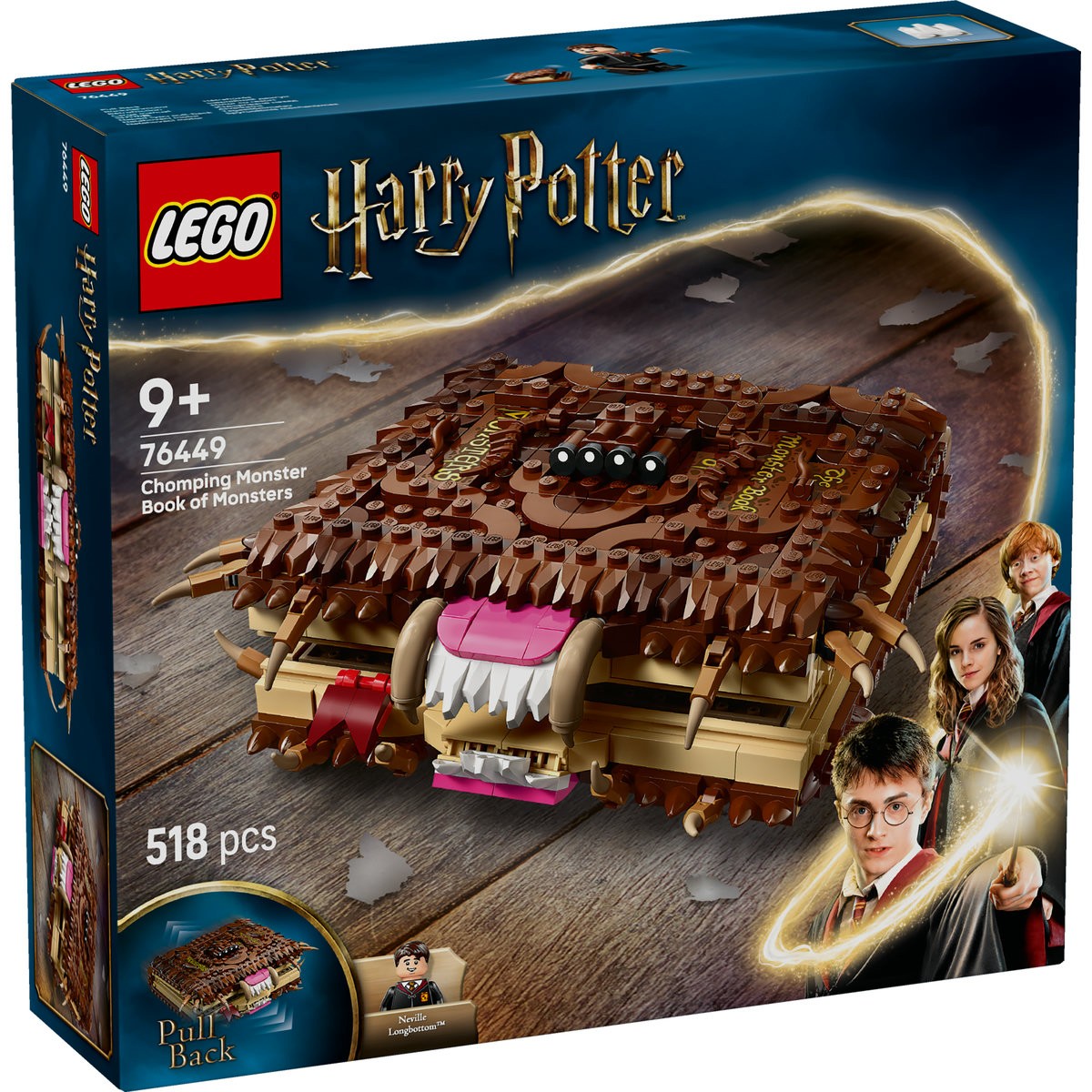 LEGO HARRY POTTER CARTEA MONSTRILOR COLITI DE MONSTRU 76449