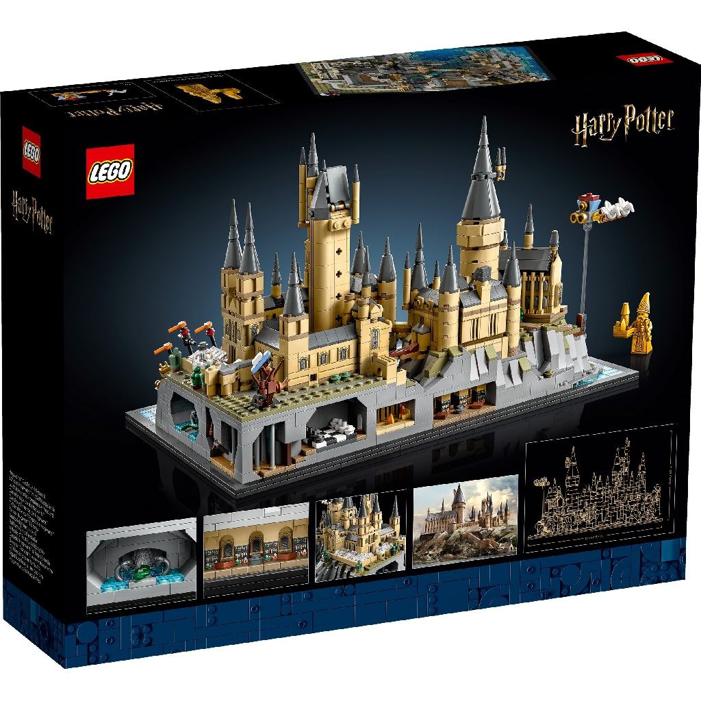 LEGO HARRY POTTER CASTELUL HOGWARTS SI IMPREJURIMILE 76419