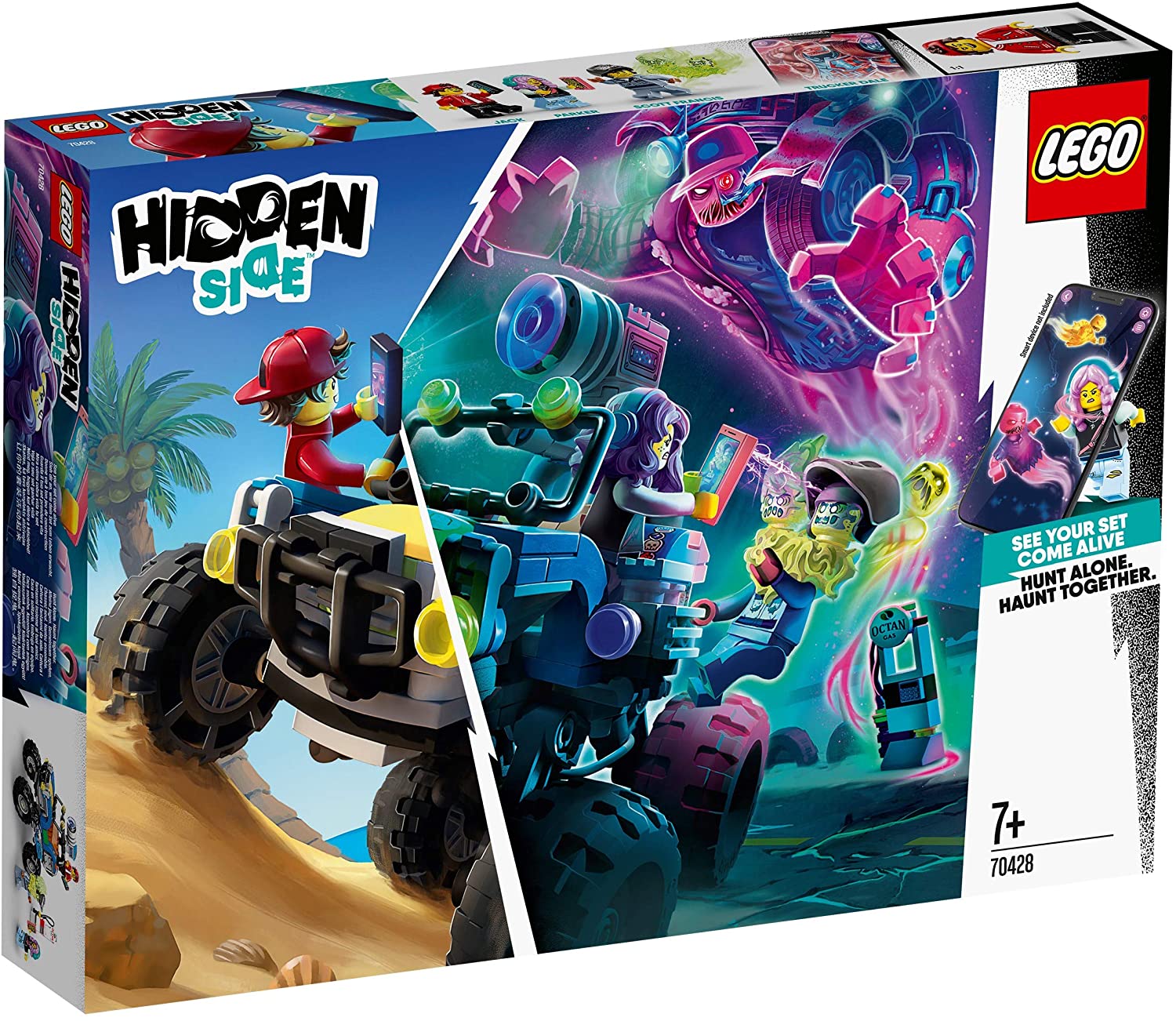 LEGO HIDDEN SIDE MASINA DE PLAJA A LUI JACK 70428