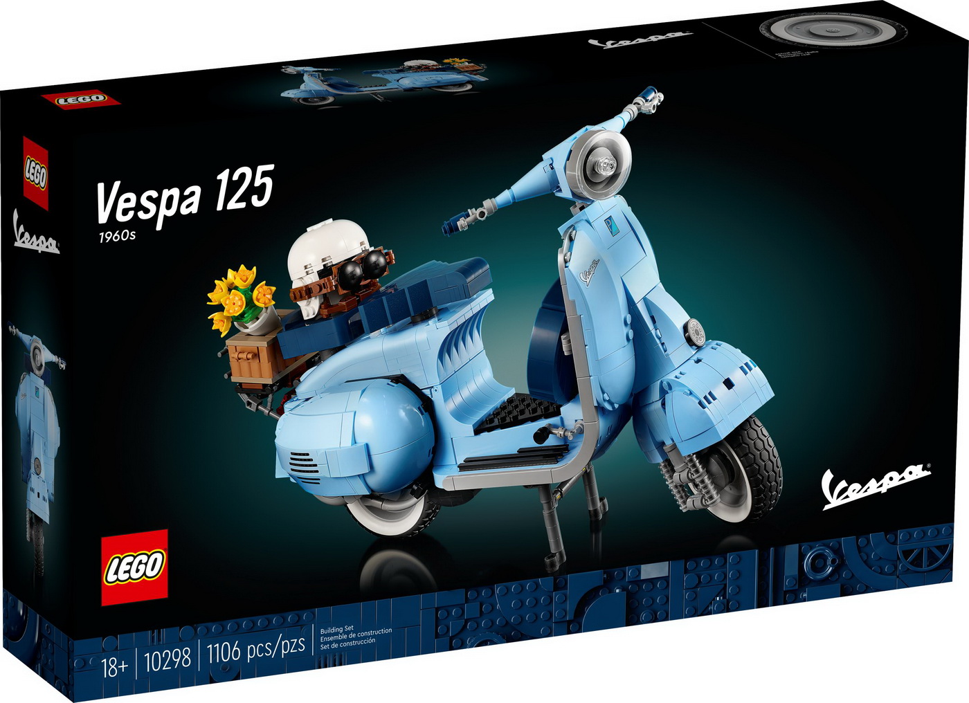 LEGO Iconics Vehicule Iconice Vespa 125 10298