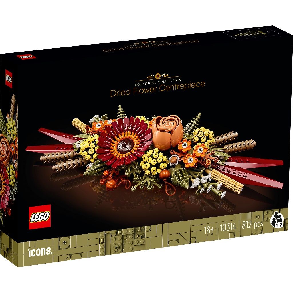 LEGO Icons Ornament Din Flori Uscate 10314