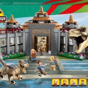 LEGO JURASSIC WORLD CENTRU PENTRU TURISTI TREX SI RAPTOR 76961