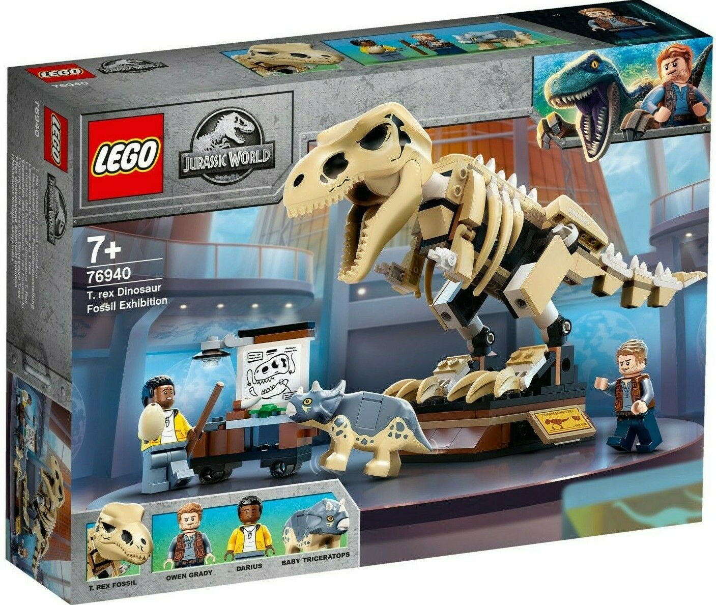 LEGO Jurassic World Expozitia Fosilei Dinozaurului T Rex
