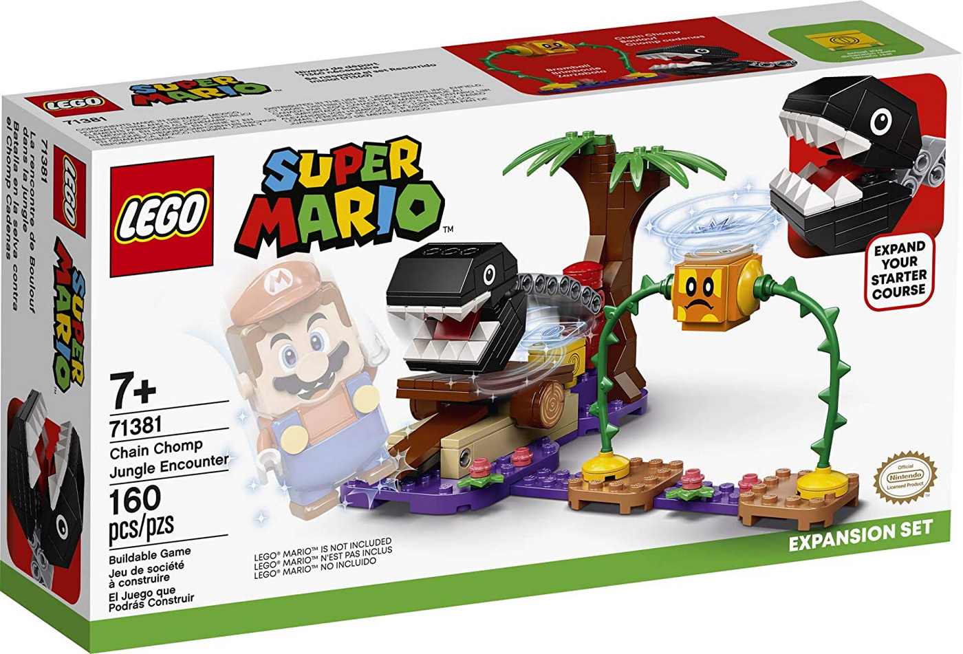 LEGO LEAF SET DE EXTINDERE INTALNIREA DIN JUNGLA A LUI CHAIN CHOMP 71381