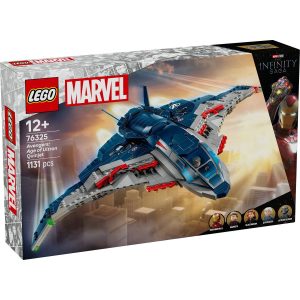 LEGO MARVEL RAZBUNATORII QUINJET DIN RAZBUNATORII SUB SEMNUL LUI ULTRON 76325