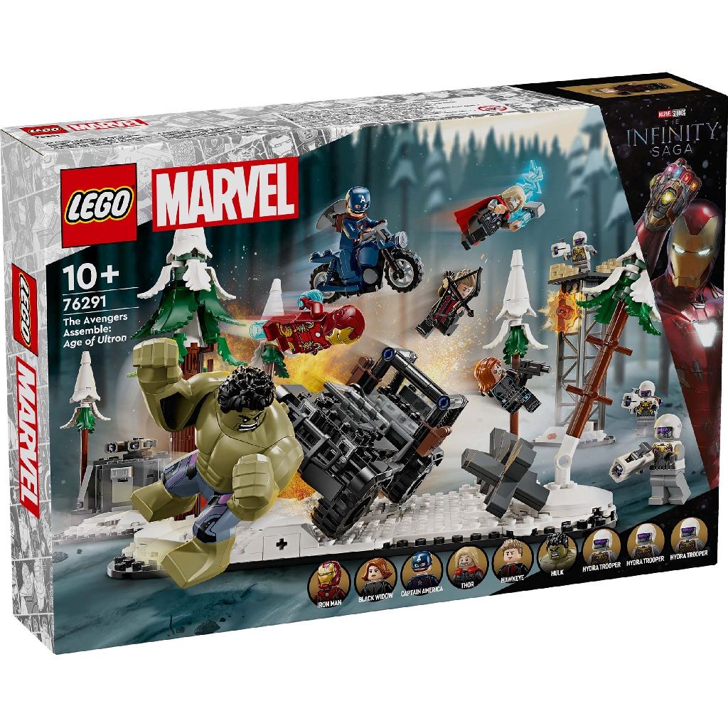LEGO Marvel Razbunatorii Reuniti Sub Semnul Lui Ultron 76291
