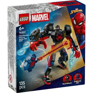 LEGO MARVEL ROBOTUL LUI MILES MORALES VS OMUL PAIANJEN 2099 76337