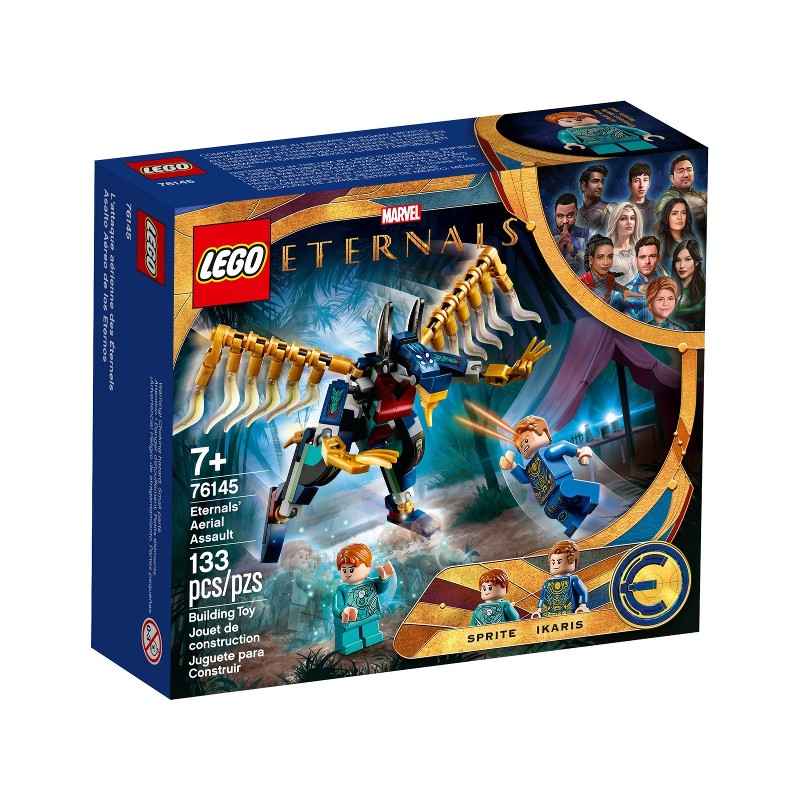 LEGO MARVEL SUPER HEROES ASALTUL AERIAN AL ETERNILOR 76145