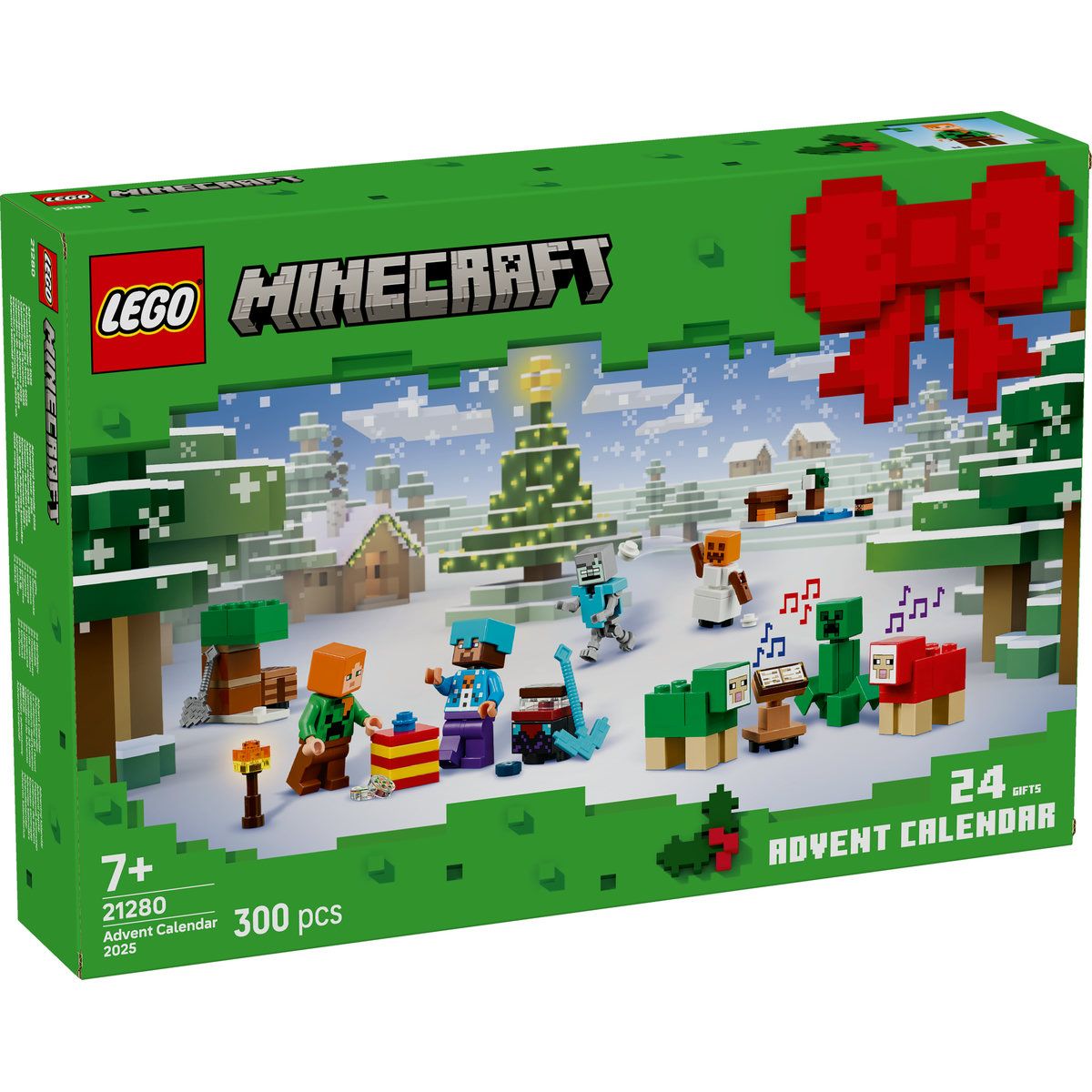 LEGO MINECRAFT CALENDAR ADVENT 2025 21280