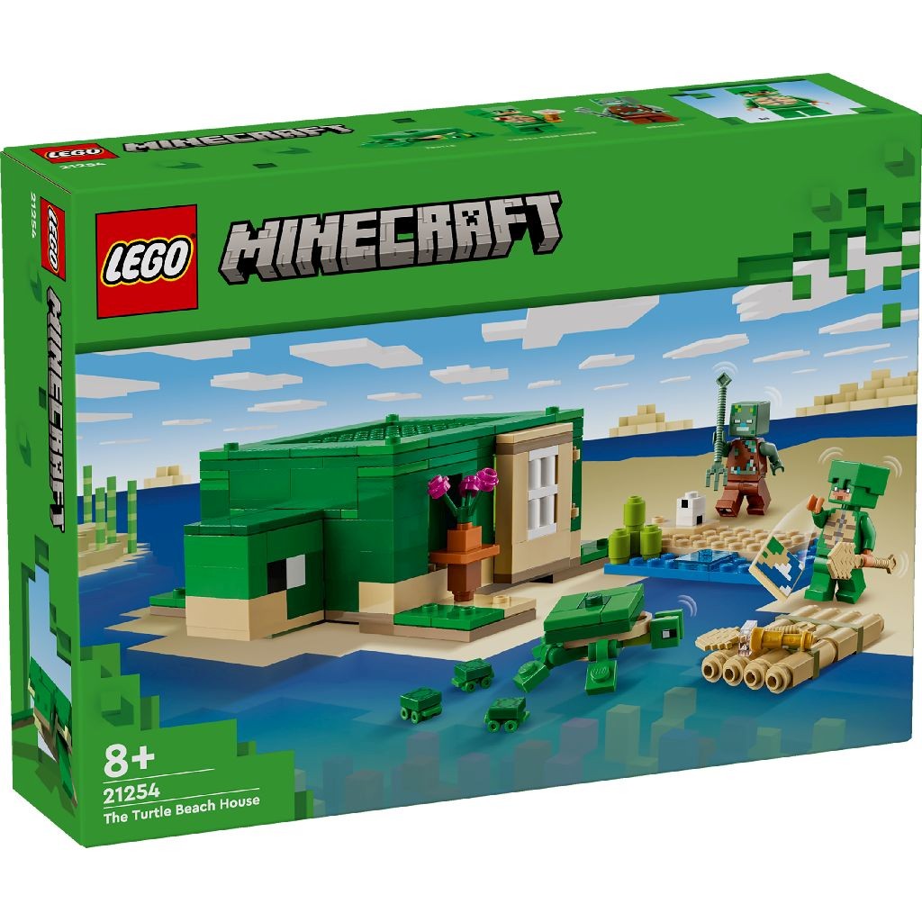 LEGO Minecraft Casa De Pe Plaja Testoaselor 21254