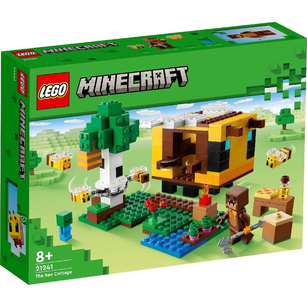 LEGO MINECRAFT CASUTA ALBINELOR 21241