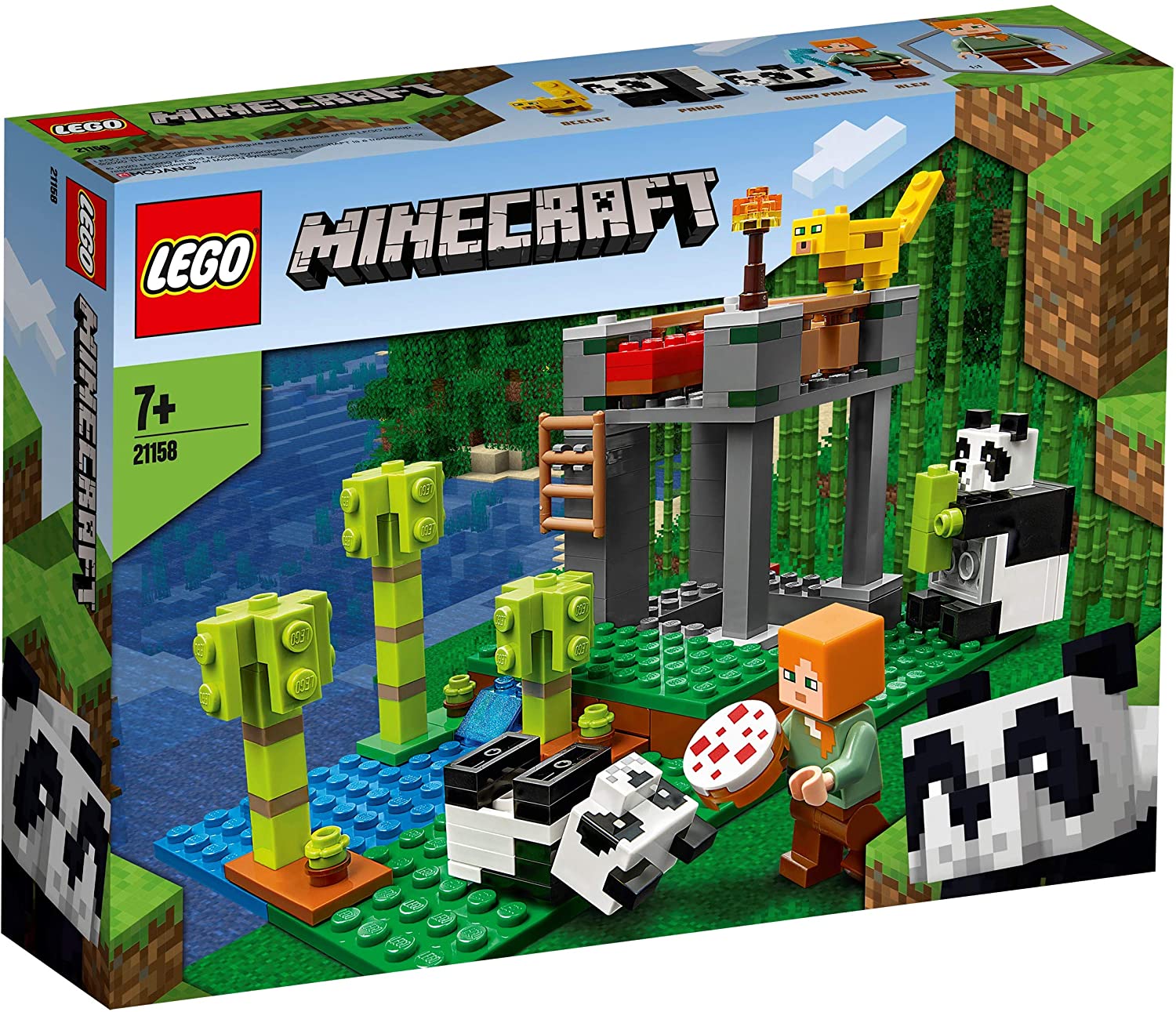 LEGO Minecraft Gradinita Panda 21158