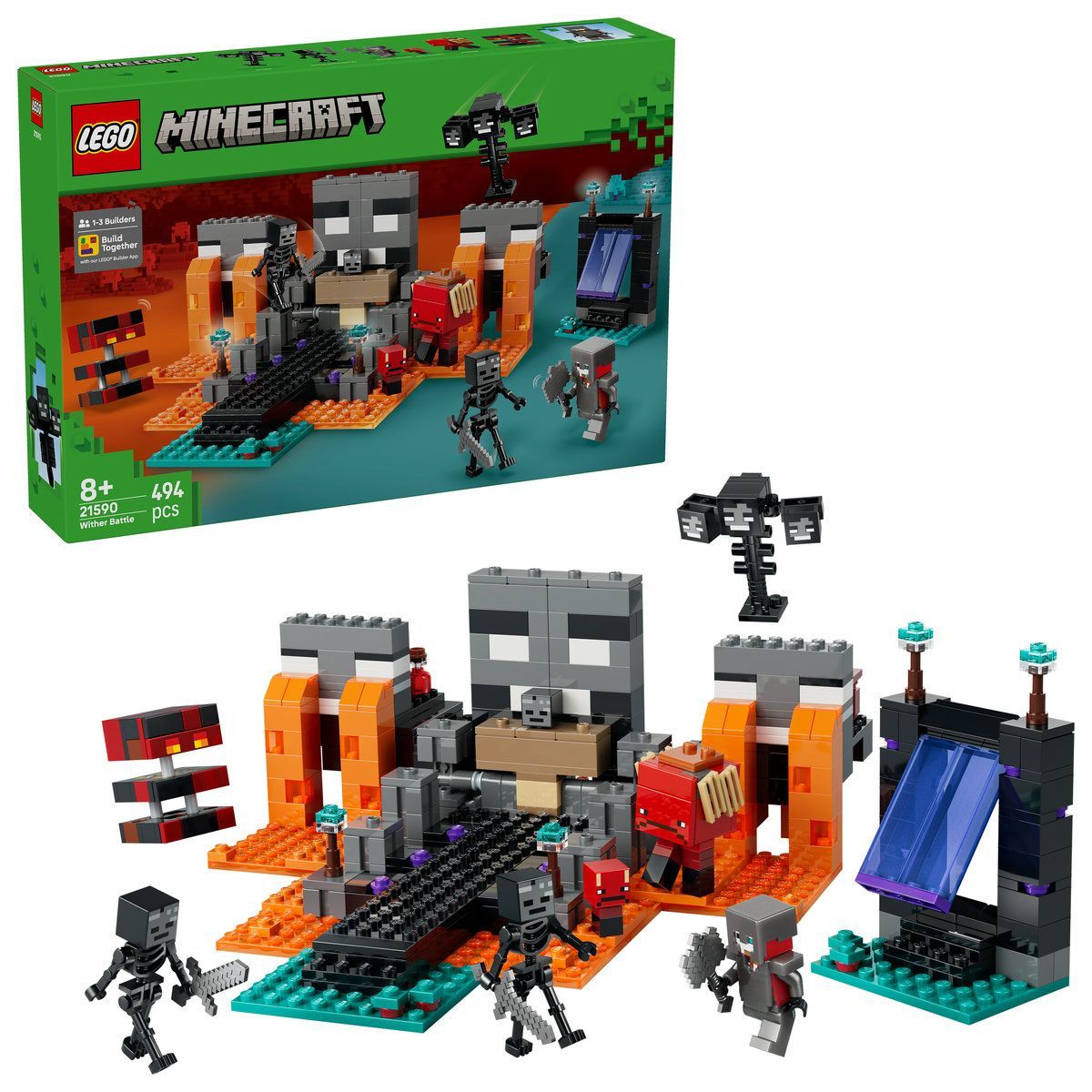 LEGO Minecraft Lupta Cu Wither 21590