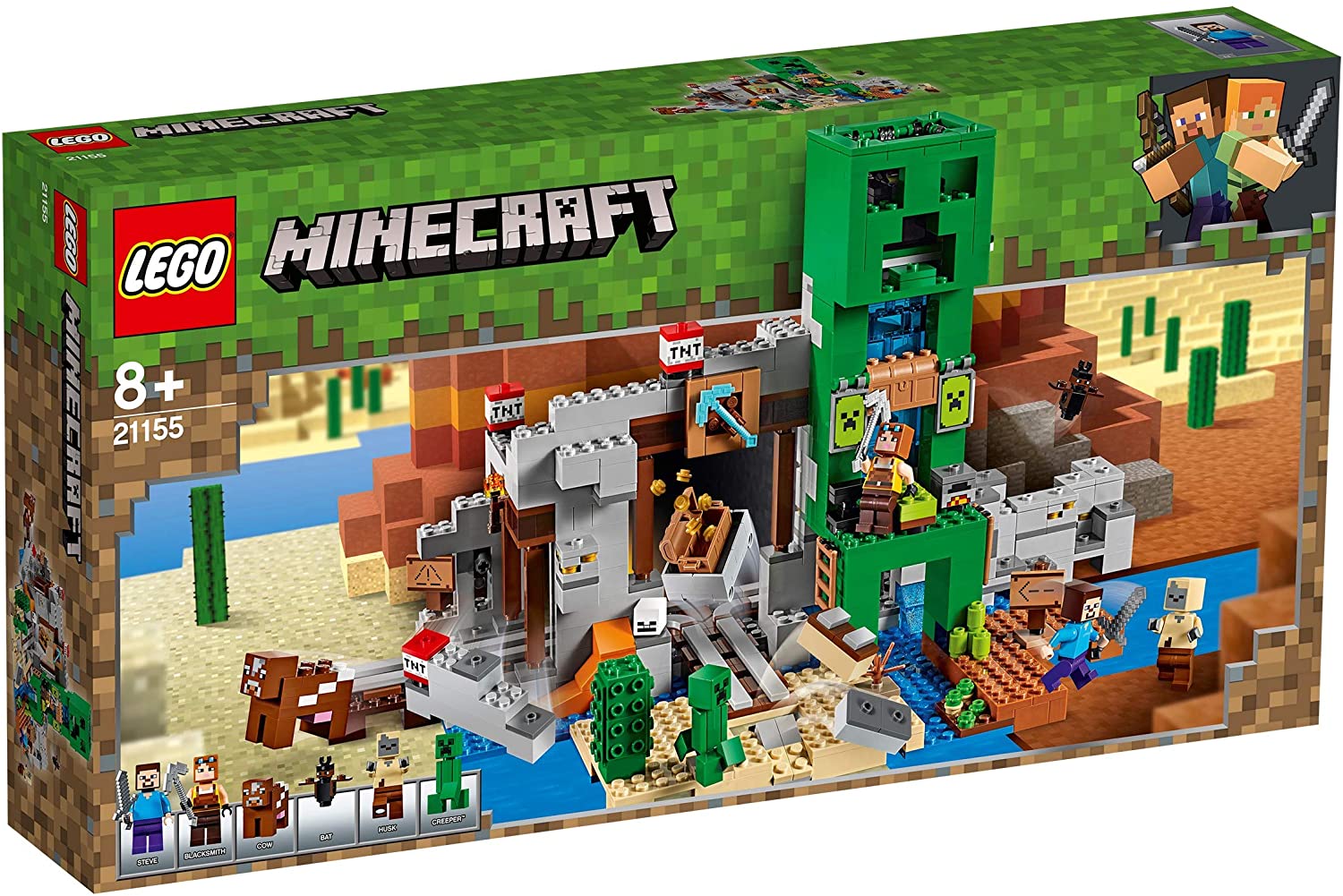 LEGO MINECRAFT MINA CREEPER 21155