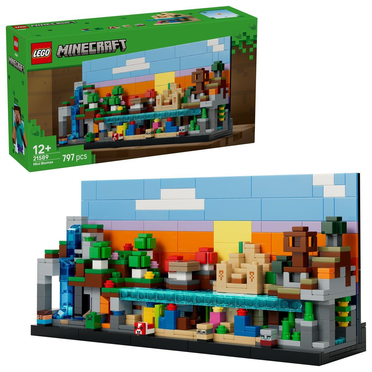 LEGO Minecraft Minibiomuri 21589