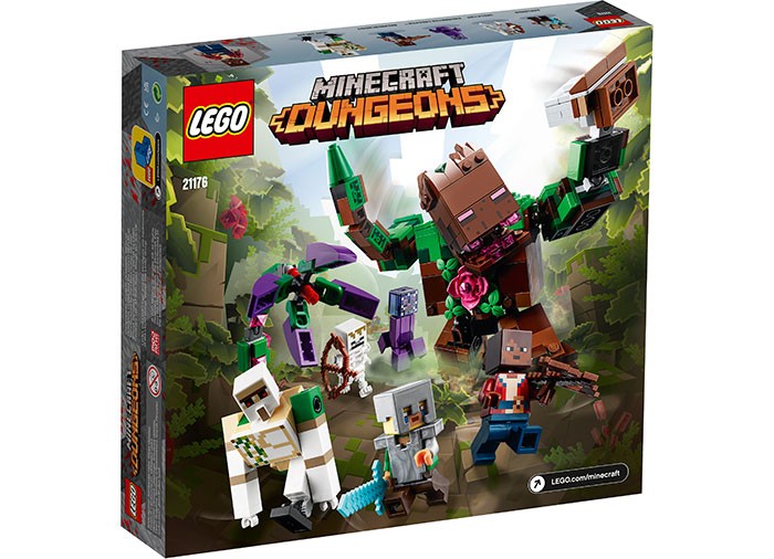 LEGO Minecraft Monstrul Din Jungla 21176