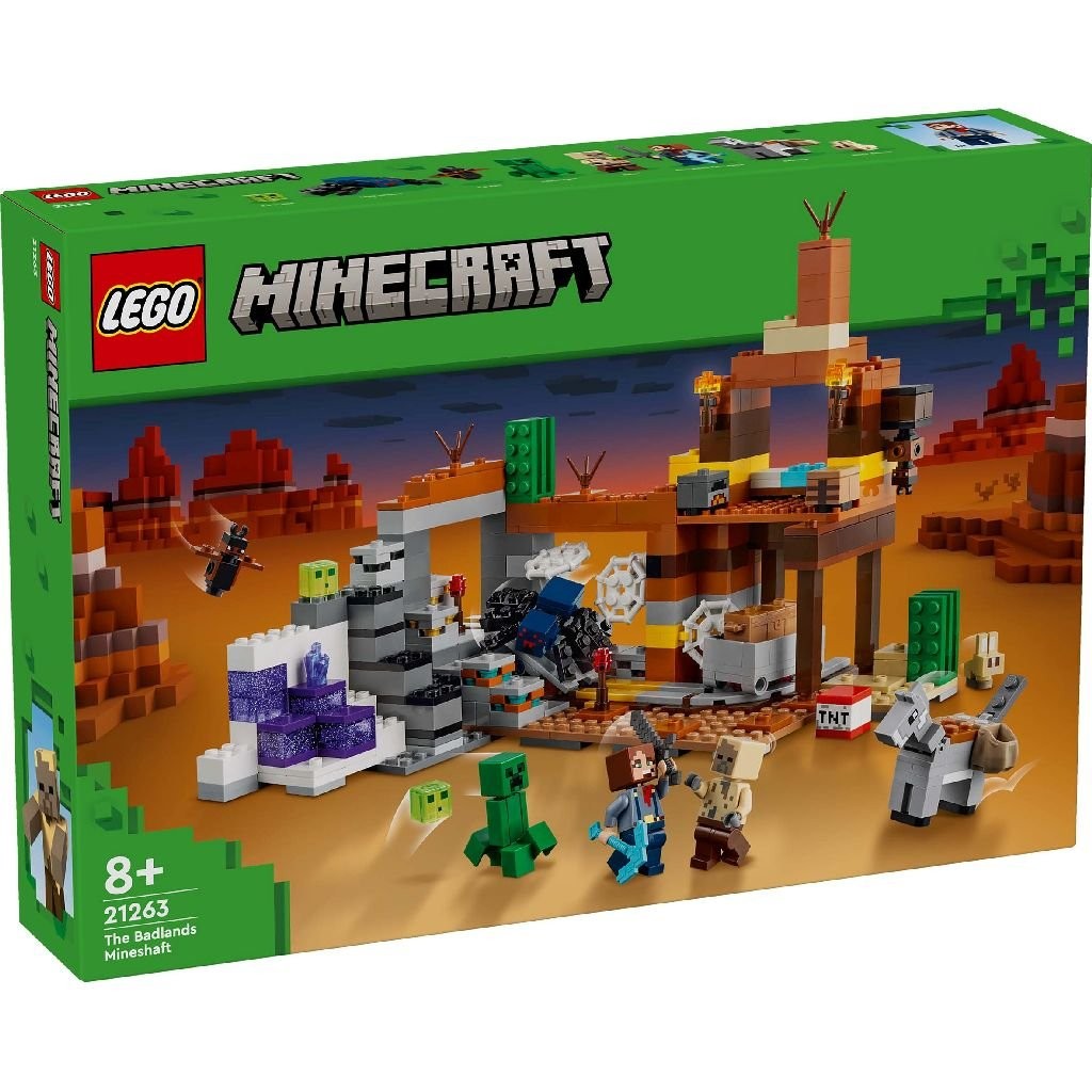 LEGO Minecraft Putul Din Badlands 21263