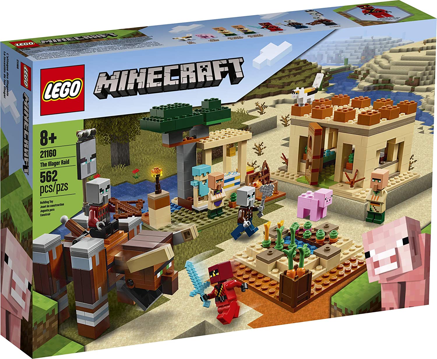 LEGO MINECRAFT RAIDUL ILLAGER 21160