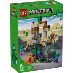 LEGO MINECRAFT TEMNITA CU ZOMBI 21587