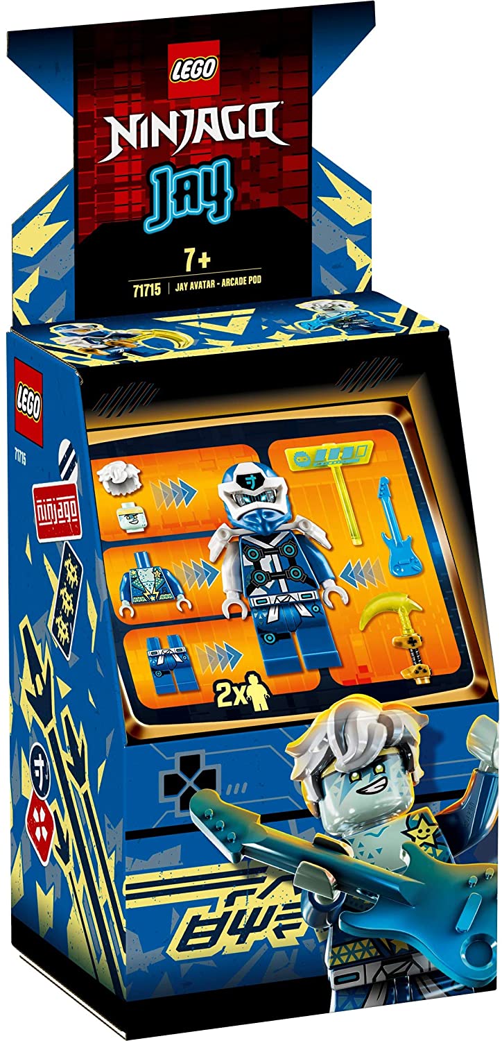 LEGO NINJAGO AVATAR JAY CAPSULA JOC ELECTRONIC 71715