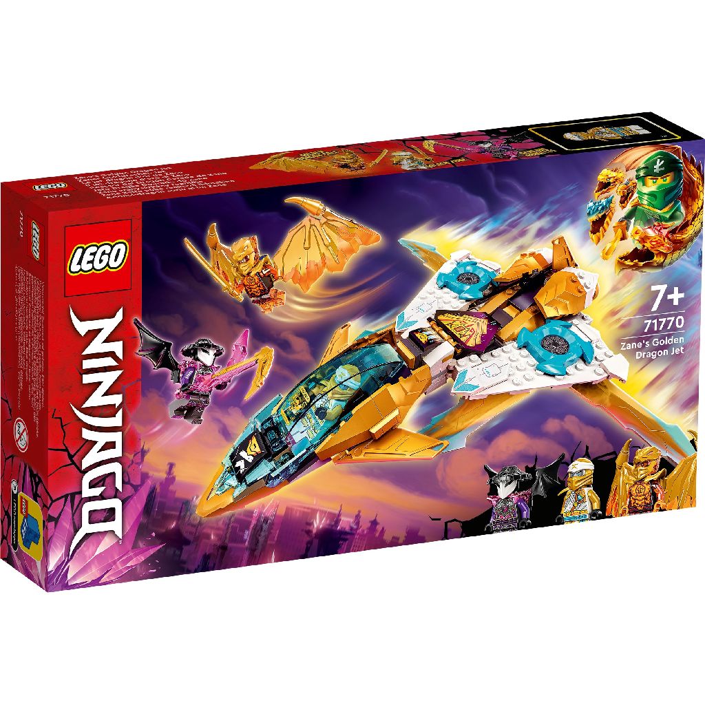 LEGO Ninjago Avionul Dragon Auriu Al Lui Zane 71770