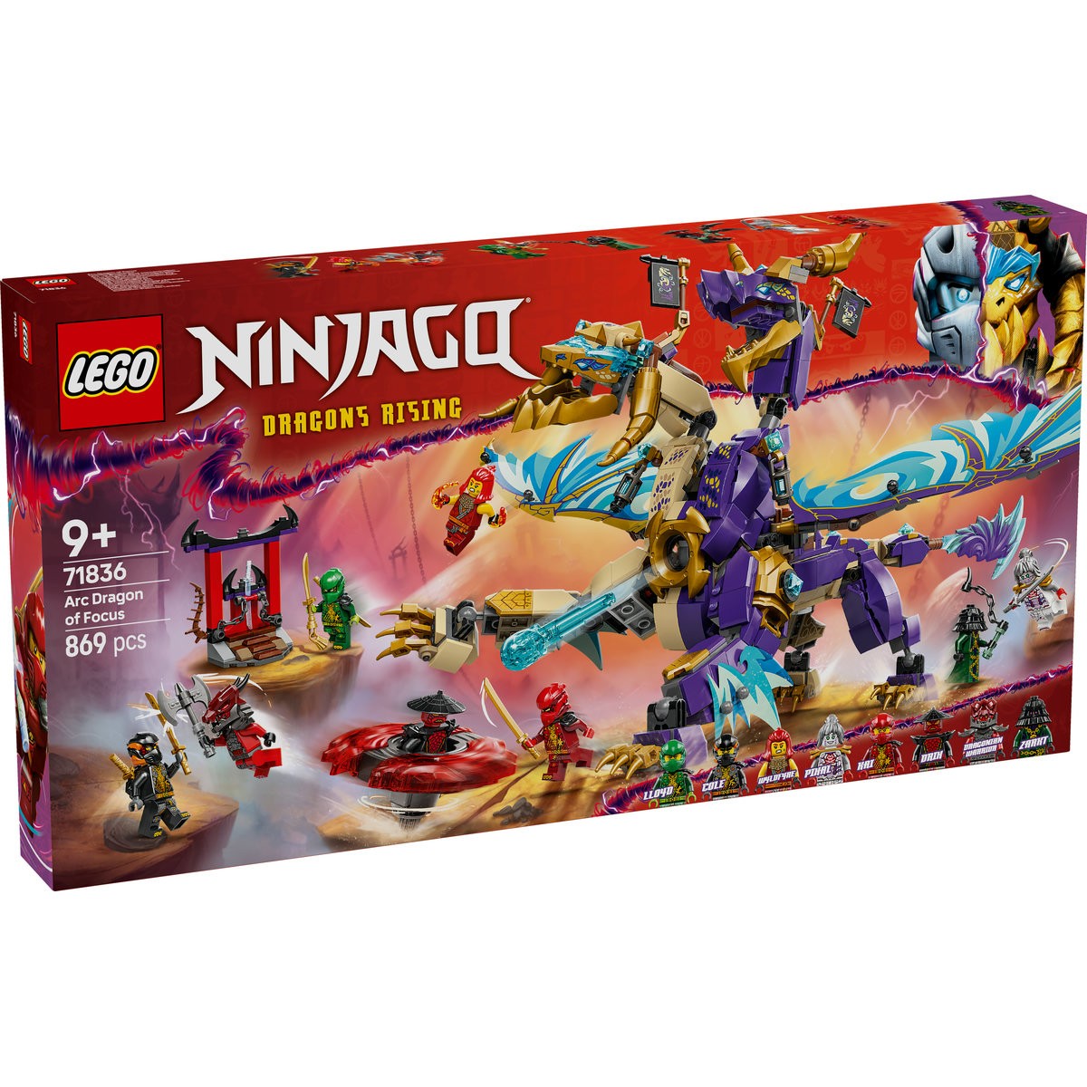 LEGO Ninjago Dragonul Concentrarii Arc 71836