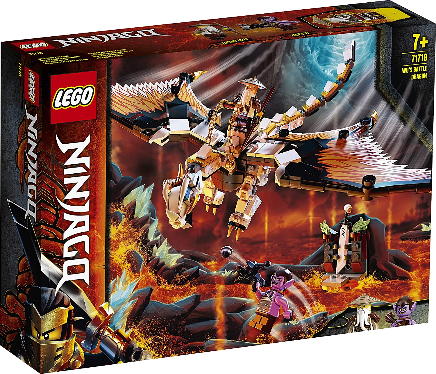 LEGO Ninjago Dragonul De Lupta Al Lui Wu 71718