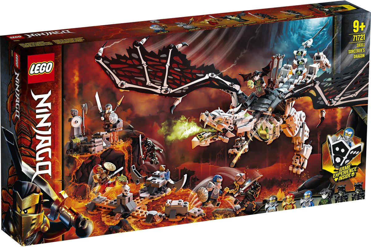 LEGO NINJAGO DRAGONUL VRAJITORULUI CRANIU 71721