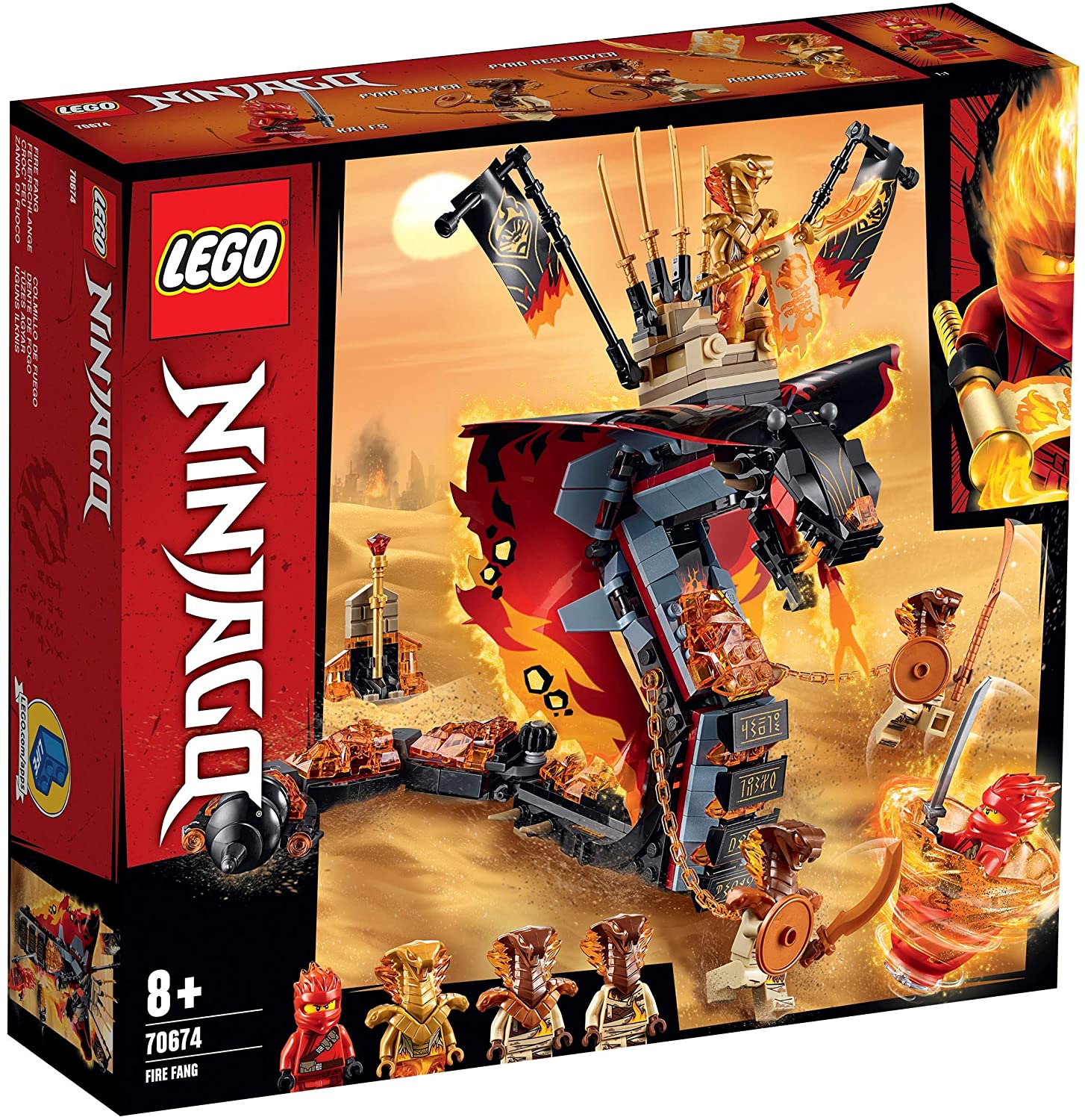 LEGO Ninjago Gheara De Foc 70674