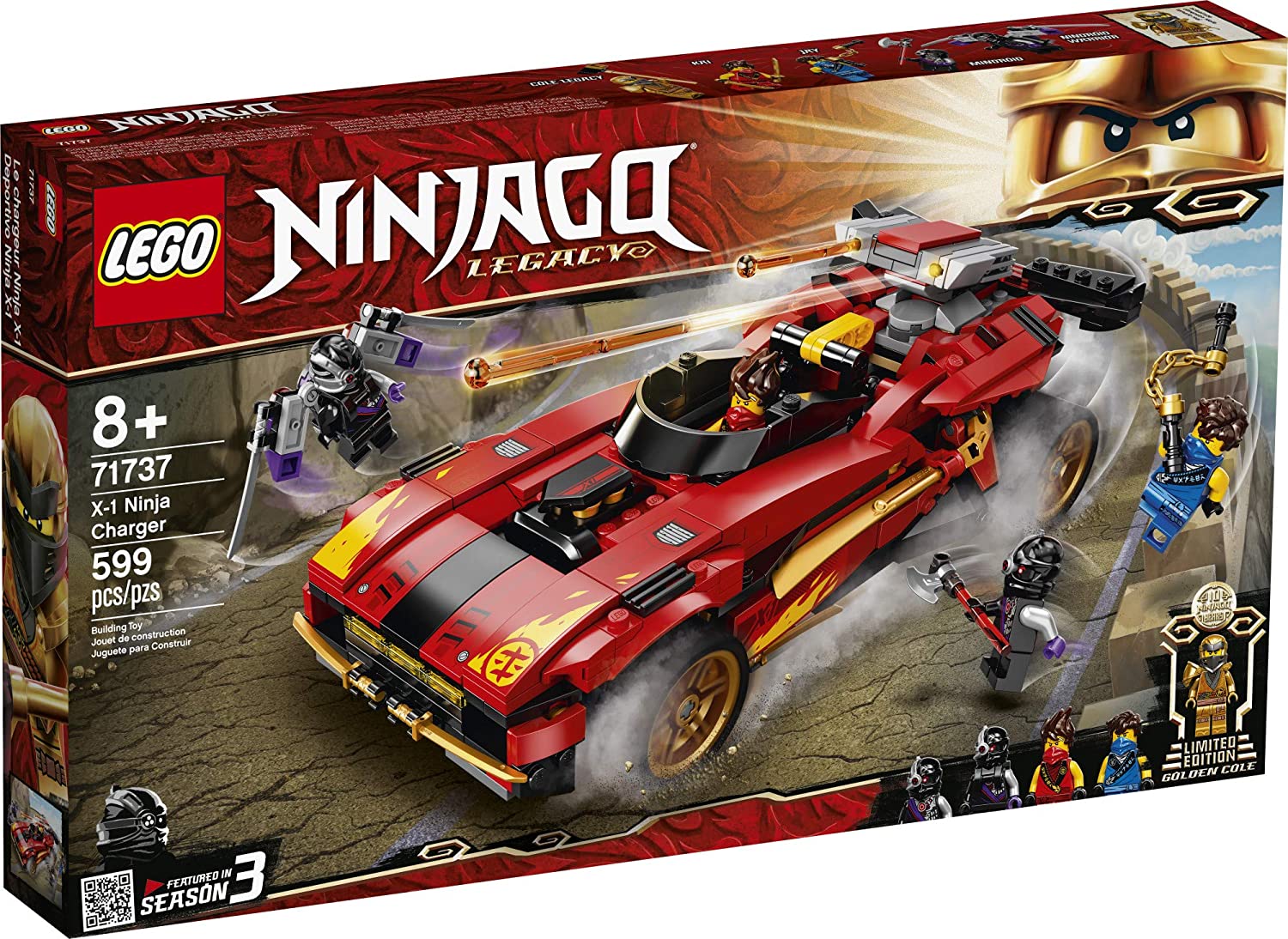 LEGO NINJAGO INCARCATOR NINJA X-1 71737