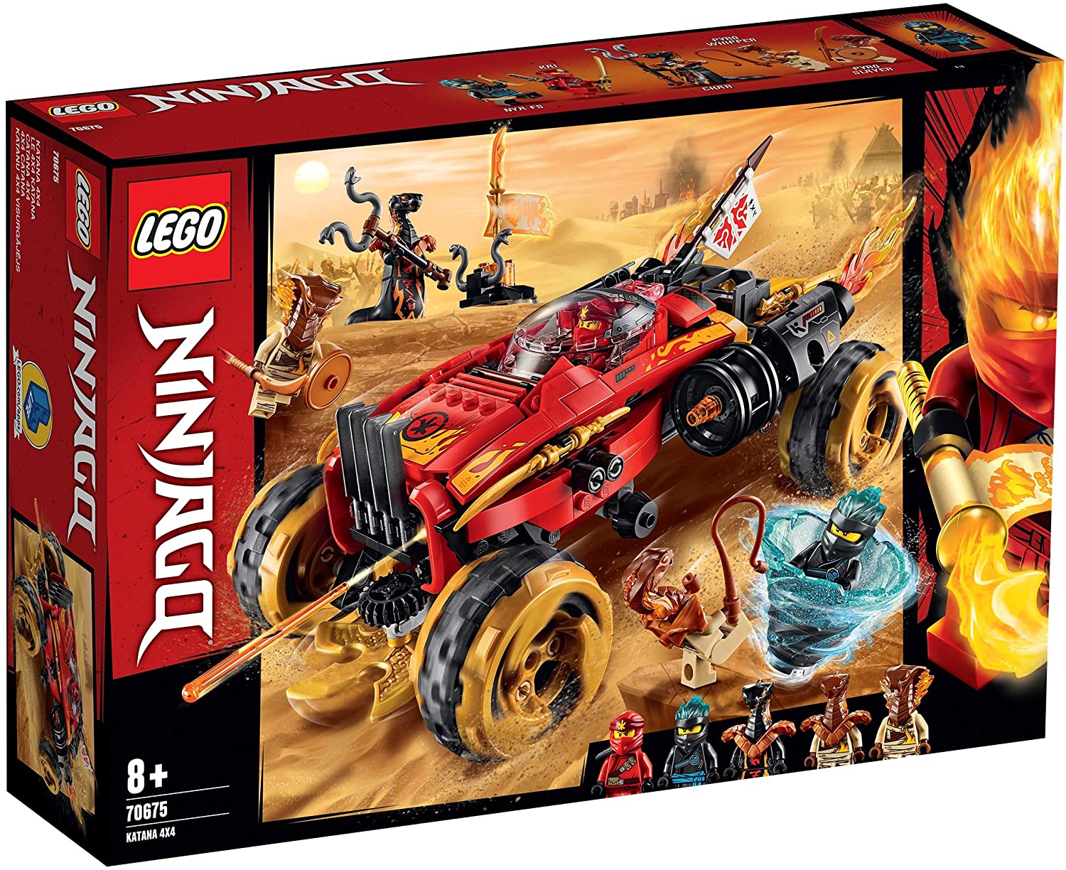 LEGO NINJAGO KATANA 4X4 70675