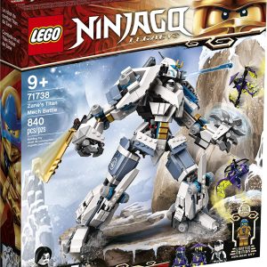 LEGO NINJAGO LEGACY LUPTA CU ROBOTUL DE TITAN AL LUI ZANE 71738