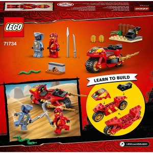 LEGO NINJAGO MOTOCICLETA BLADE A LUI KAI 71734