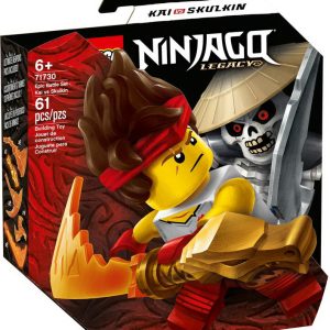 LEGO NINJAGO SET DE LUPTA EPICA - KAI CONTRA SKULKIN 71730
