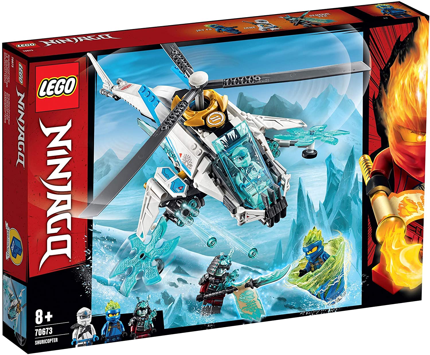 LEGO NINJAGO SHURICOPTER 70673