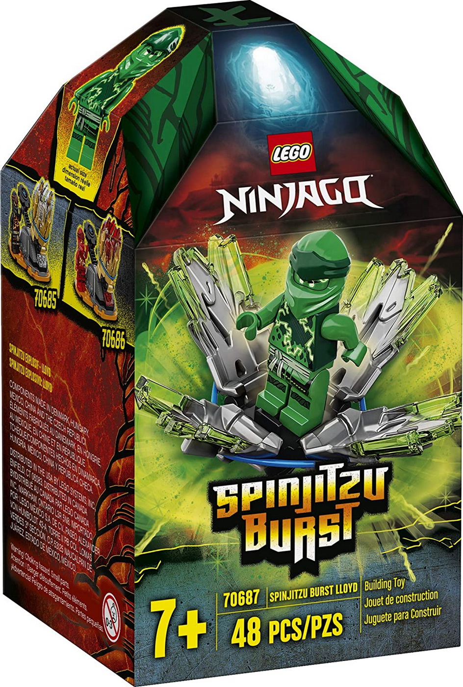 LEGO NINJAGO SPINJITZU BURST 70687