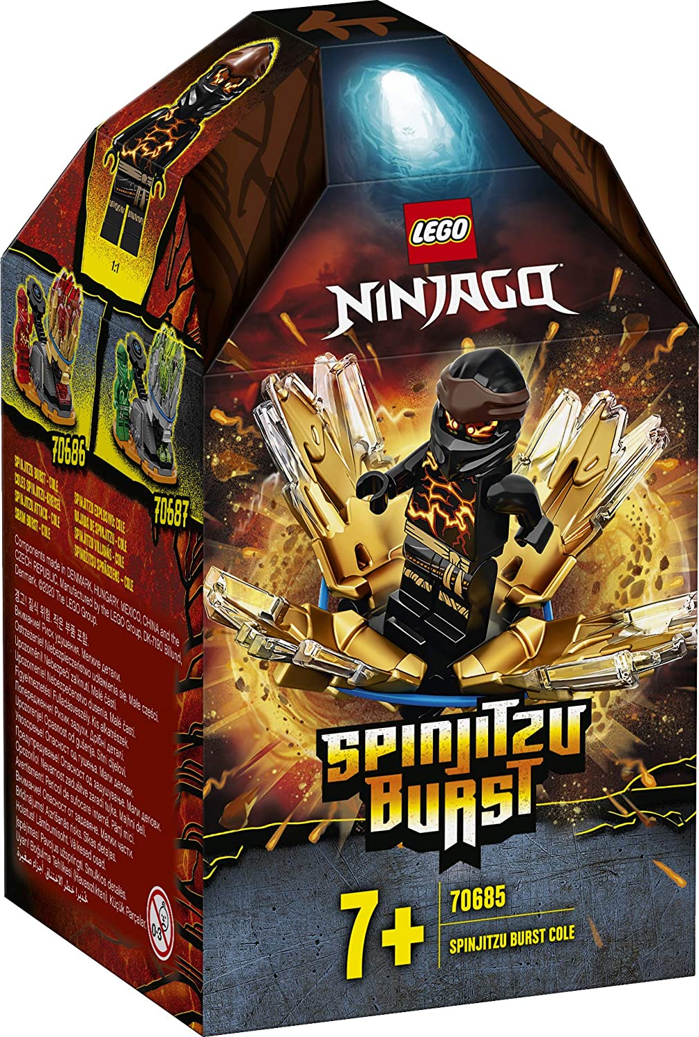 LEGO NINJAGO SPINJITZU BURST COLE 70685