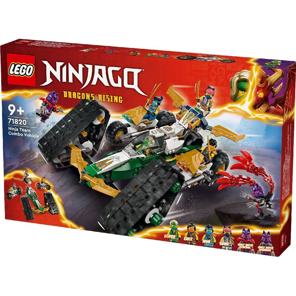 LEGO Ninjago Vehicul Combinat Al Echipei Ninja 71820