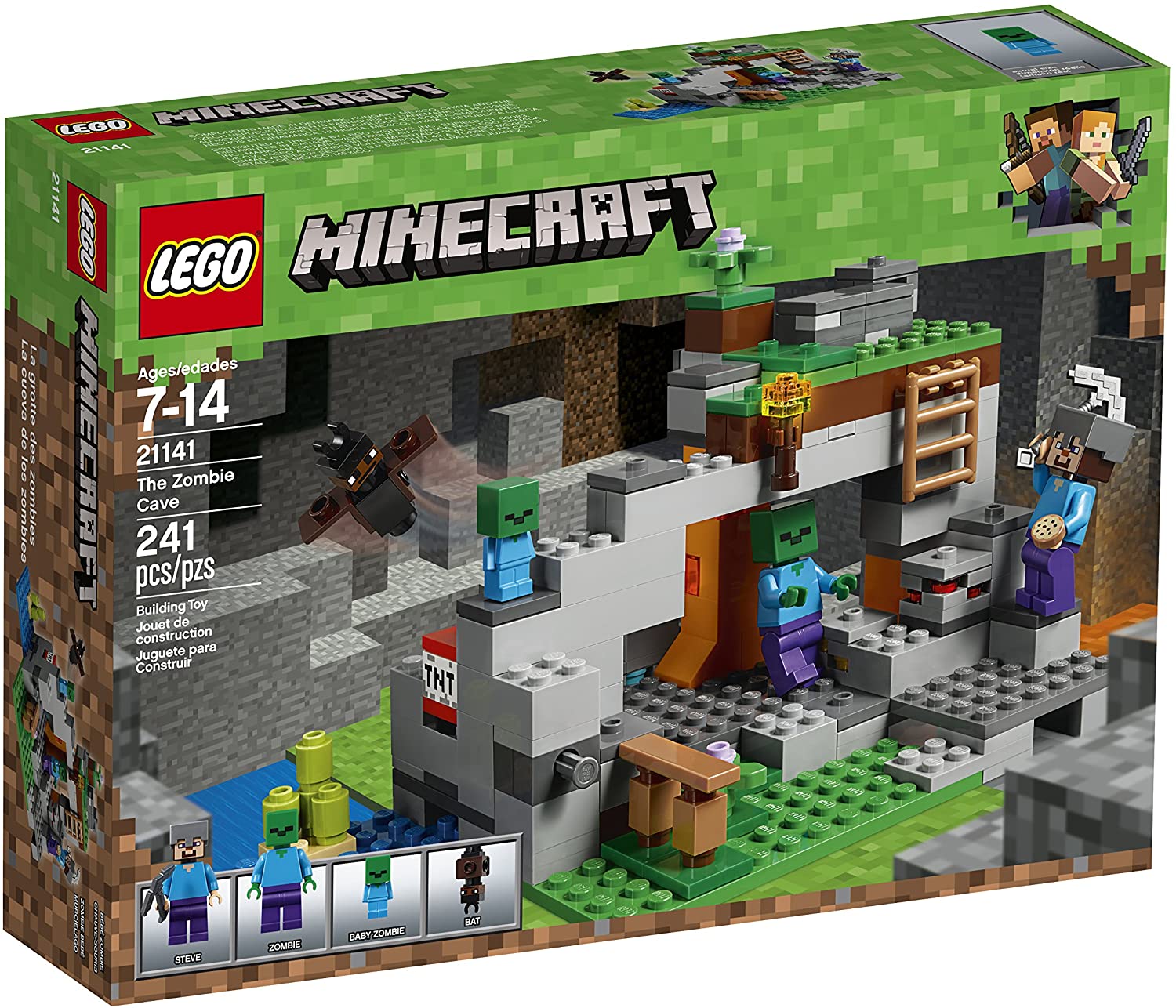 LEGO PESTERA CU ZOMBI