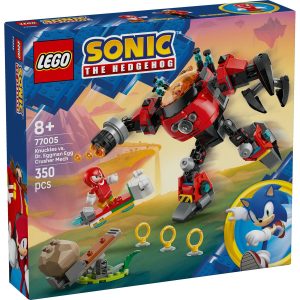 LEGO SONIC KNUCKLES VS DR EGGMAN SI ROBOTUL EGG CRUSHER 77005