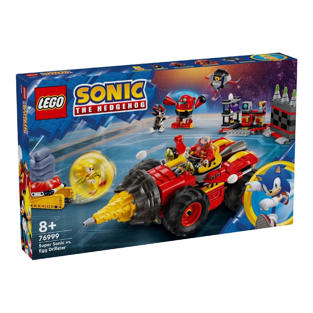 LEGO SONIC SUPER SONIC VS EGG DRILLSTER 76999