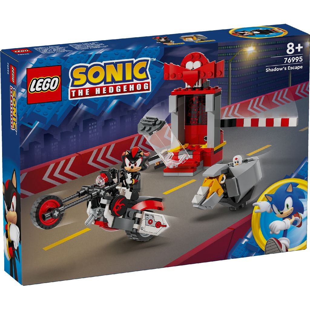 LEGO Sonic The Hedgehog Evadarea Lui Shadow The Hedgehog 76995