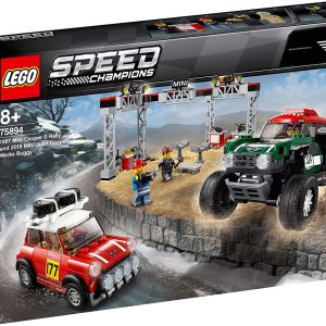 LEGO SPEED CHAMPIONS 1967 MINI COOPER S RALLY ȘI AUTOMOBIL SPORT 2018 MINI JOHN COOPER WORKS 75894