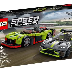 LEGO SPEED CHAMPIONS ASTON MARTIN VALKYRIE AMR PRO SI ASTON MARTIN VANTAGE GT3 76910