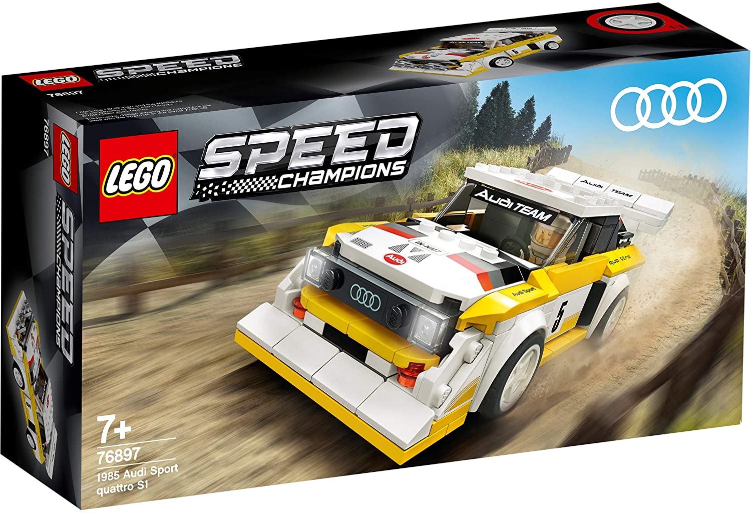 LEGO SPEED CHAMPIONS AUDI SPORT QUATTRO S1 76897