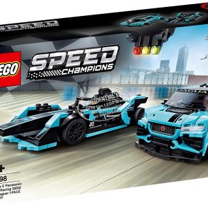 LEGO SPEED CHAMPIONS FORMULA E PANASONIC JAGUAR RACING GEN2 CAR SI JAGUAR I-PACE ETROPHY 76898