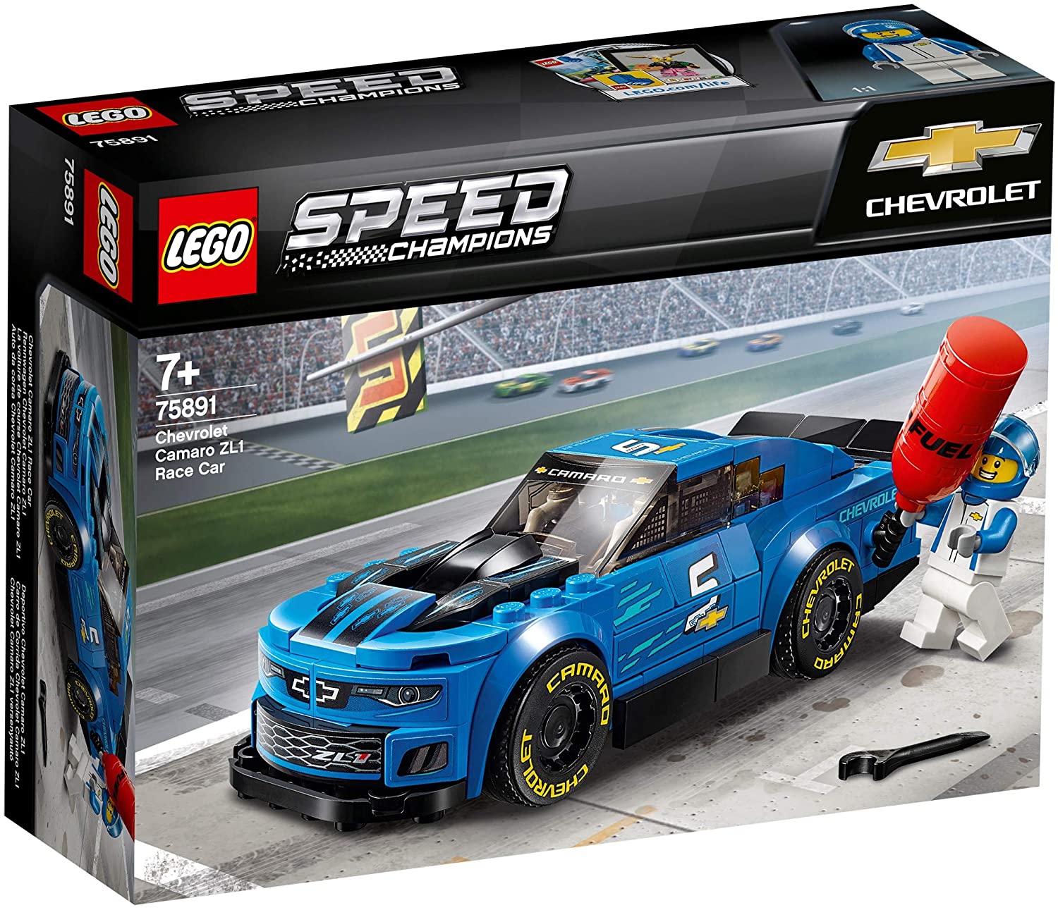 LEGO Speed Champions Masina De Curse Chevrolet Camaro ZL1 75891